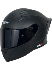 Sway Sw 869 Matt Black Full Face - Standart