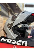 WOSEN NANDO GRİ WS-202 ÇENE AÇILIR KASK