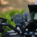 KNMASTER TT-870 Titreşim Önleyicili Motosiklet Telefon Tutucu