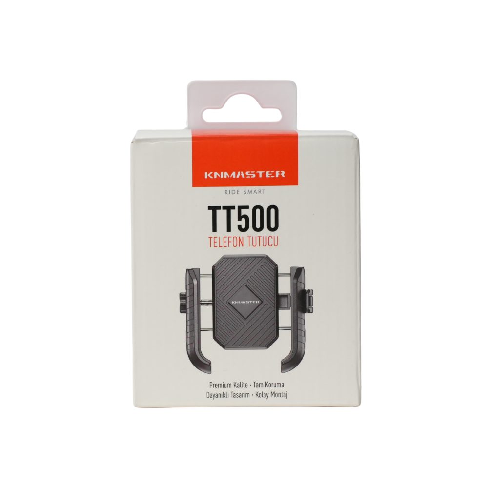 KNMASTER TT500 Titreşim Önleyicili Motosiklet Telefon Tutucu