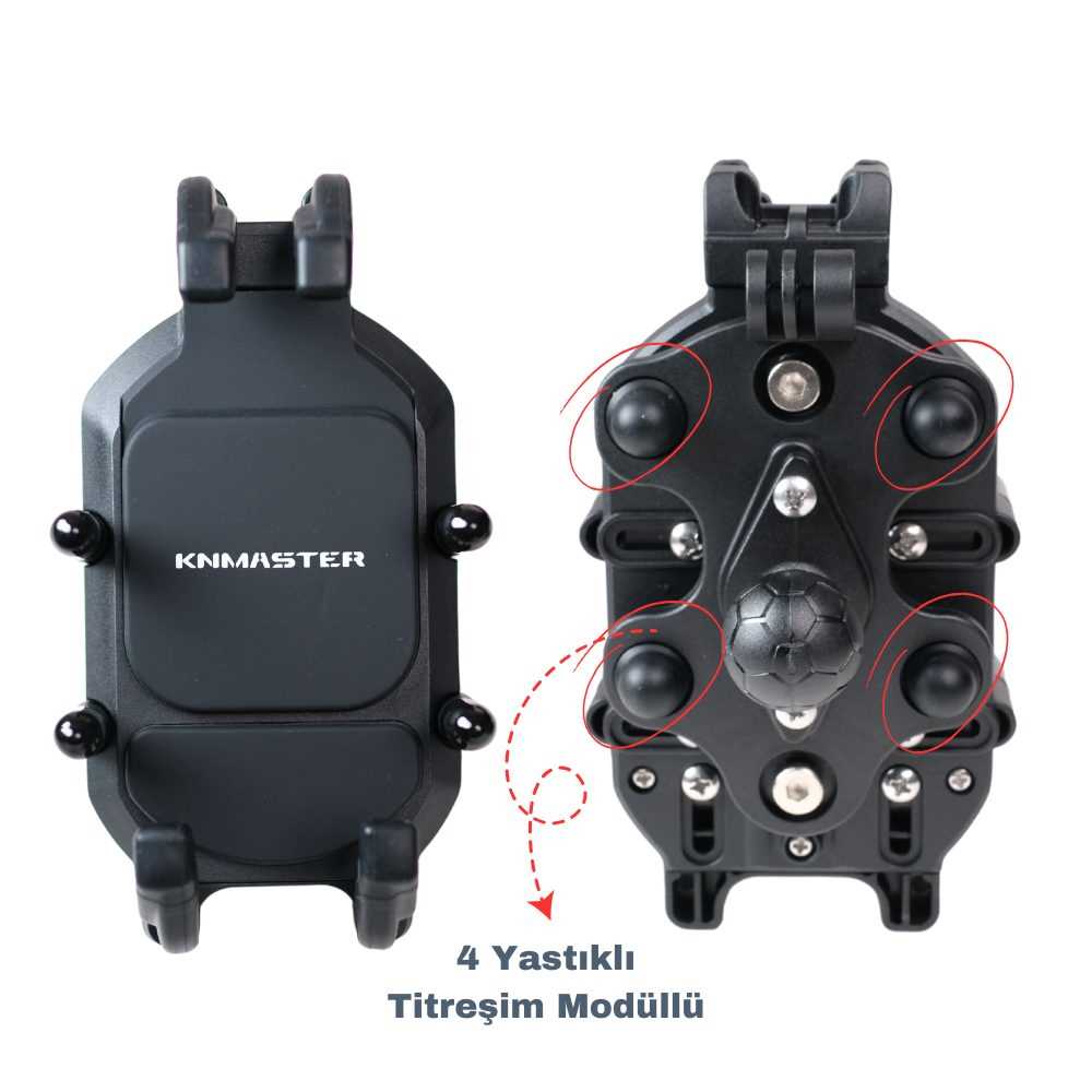 KN MASTER TT-860 TİTREŞİM ENGELLEYİCİLİ TELEFON TUTUCU