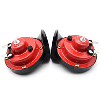 12V Korna Dadat Kırmızı Salyangoz Tekli