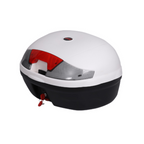 Arwic Motorsiklet Arka Çanta 46LT Beyaz Su Geçirmez ve Kolay Kurulum Özellikli