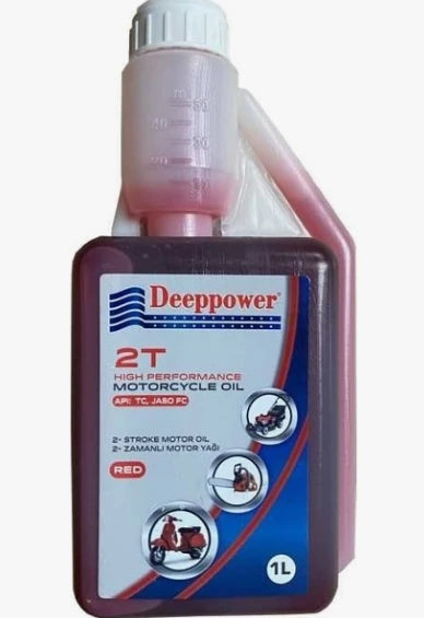 DEEPPOWER MOTORSİKLET YAĞ 2T (2 zamanlı) 12-1 LT