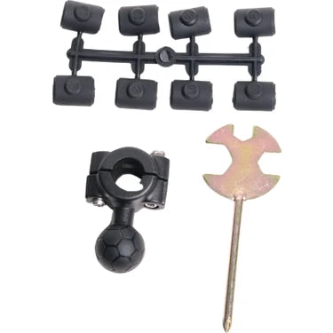 Ayna Bağlantılı Motosiklet Telefon Tutucu Aparatı – 10mm Delikli Montaj Aparatı