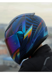 LS2 Rapıd 2 Optık Mat Mavi-Mor Kask