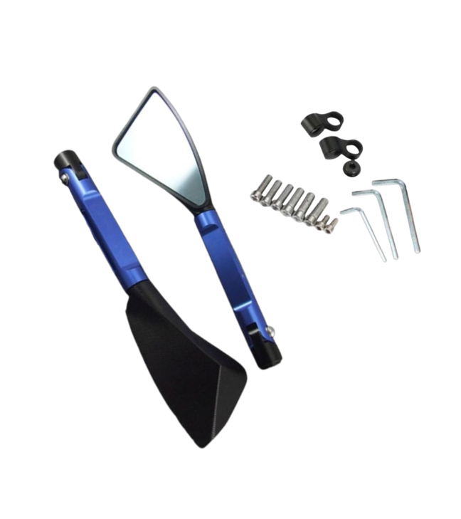 (MAVİ) UNİVERSAL SPOR AYNA TK CNC(RİZOMA)