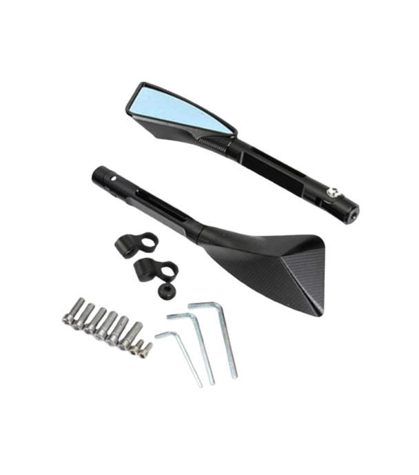 (SİYAH) UNİVERSAL SPOR AYNA TK CNC(RİZOMA)